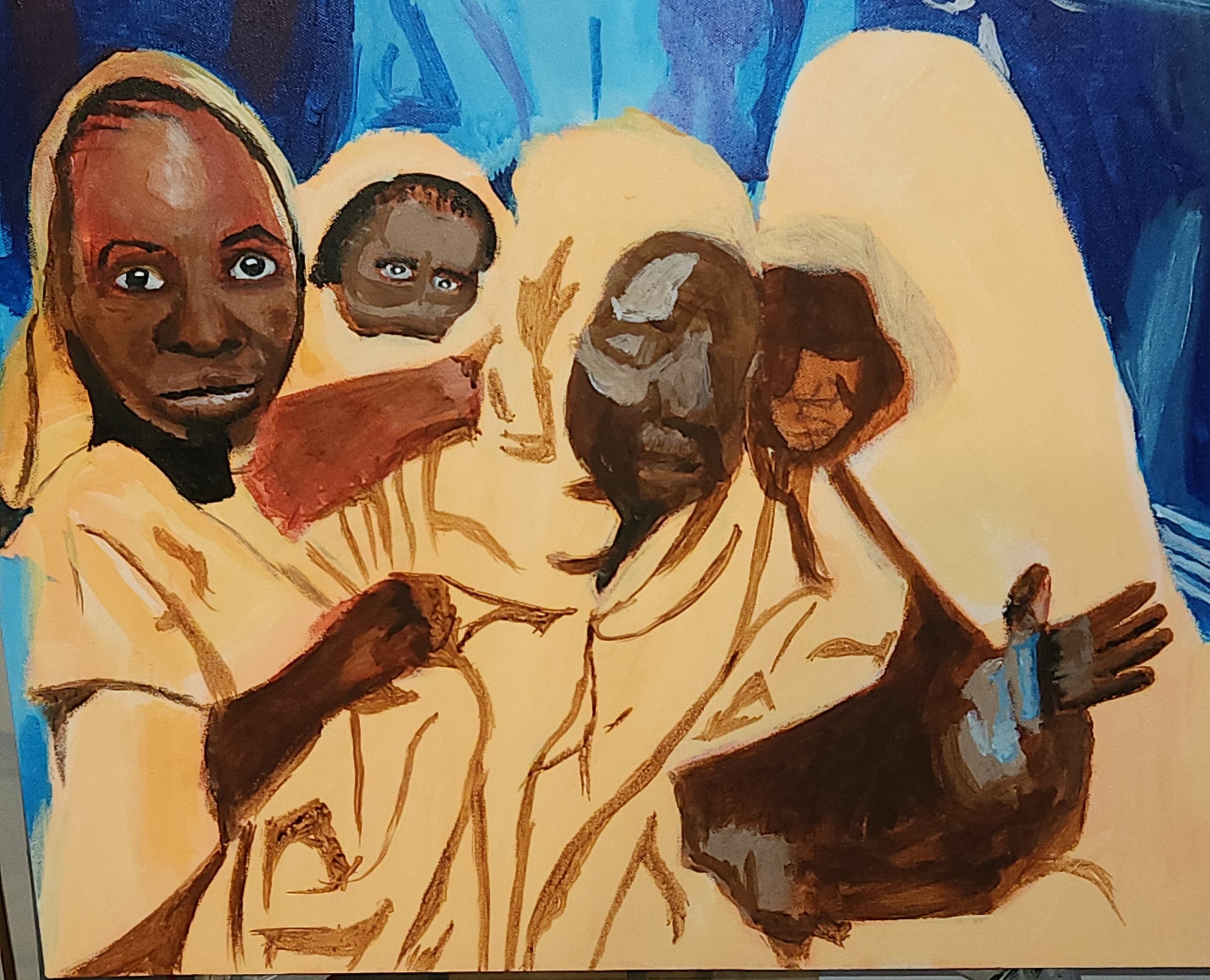 June 2022 Acrylic on Canvas 16x20