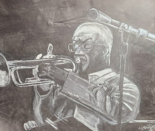The trumpet Player